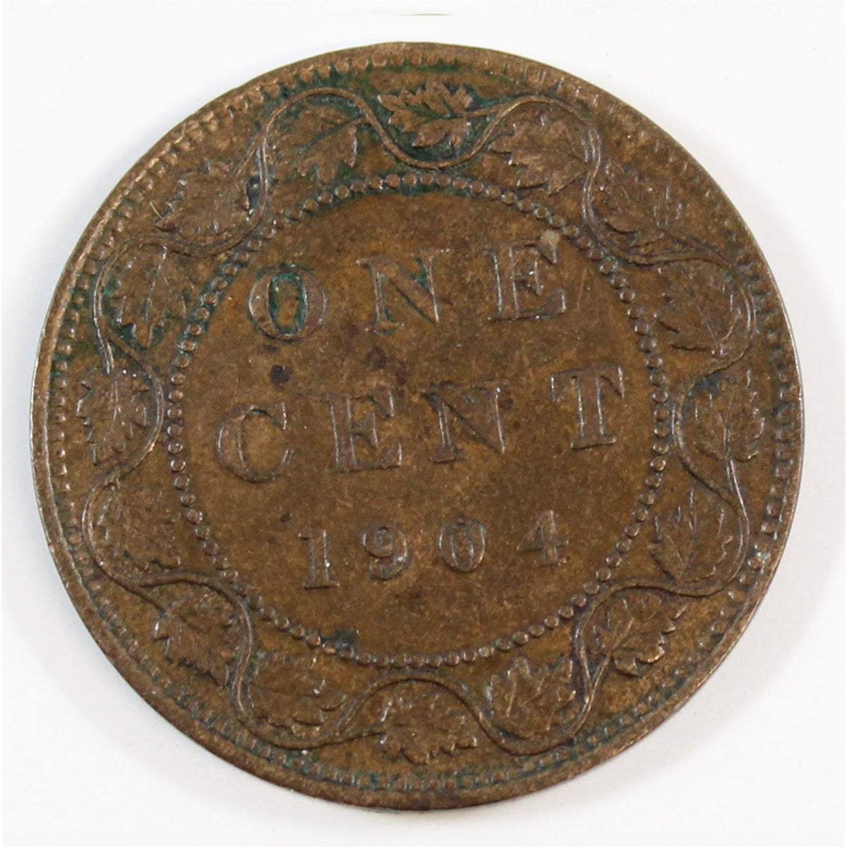 1904 Canada 1-cent EF-AU (EF-45)