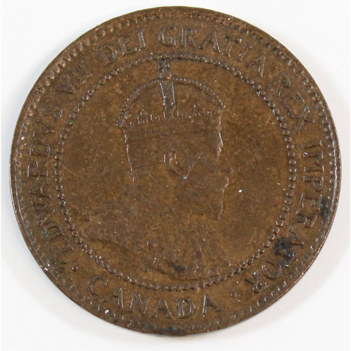 1904 Canada 1-cent EF-AU (EF-45)