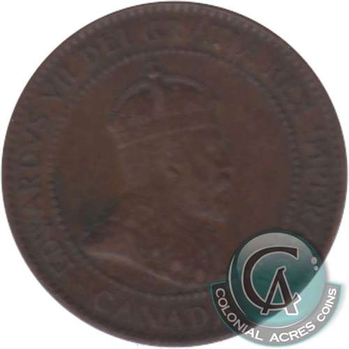 1903 Canada 1-cent VF-EF (VF-30)