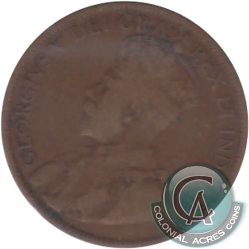 1916 Canada 1-cent VG-F (VG-10)