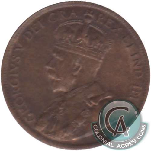 1913 Canada 1-cent Uncirculated (MS-60) R & B