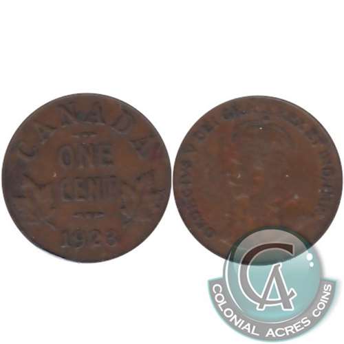 1923 Canada 1-cent Very Fine (VF-20) $