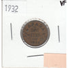 1932 Canada 1-cent Very Fine (VF-20)