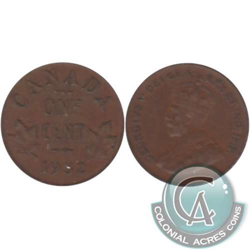 1932 Canada 1-cent UNC+ (MS-62)