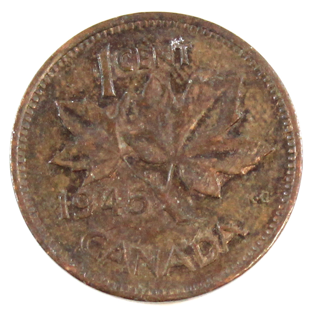 1945 Canada 1-cent Extra Fine (EF-40)