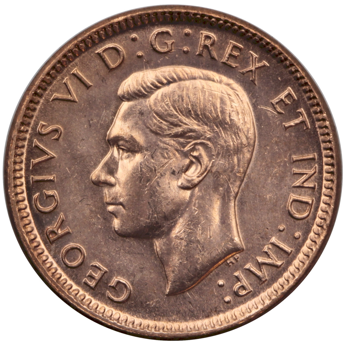 1945 Canada 1-cent Brilliant Uncirculated (MS-63)
