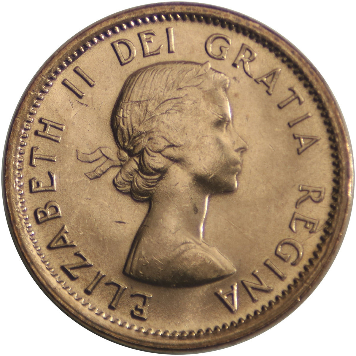1964 Canada 1-cent Brilliant Uncirculated (MS-63)