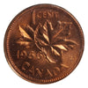 1966 Canada 1-cent ICCS Certified MS-66 Red