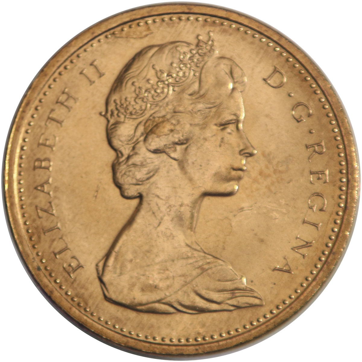 1974 Canada 1-cent Brilliant Uncirculated (MS-63)