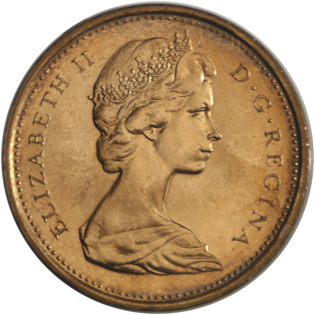 1975 Canada 1-cent Brilliant Uncirculated (MS-63)