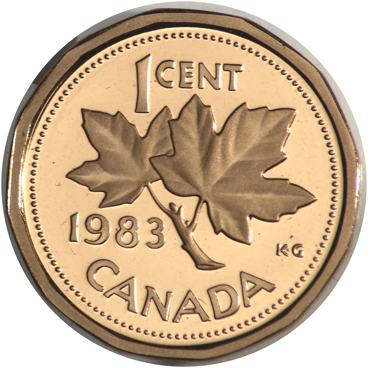 1983 Canada 1-cent Proof