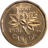 1987 Canada 1-cent Brilliant Uncirculated (MS-63)