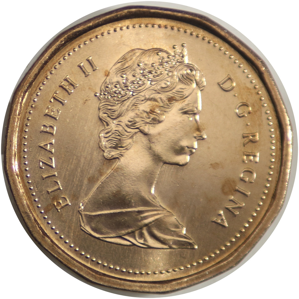 1987 Canada 1-cent Brilliant Uncirculated (MS-63)