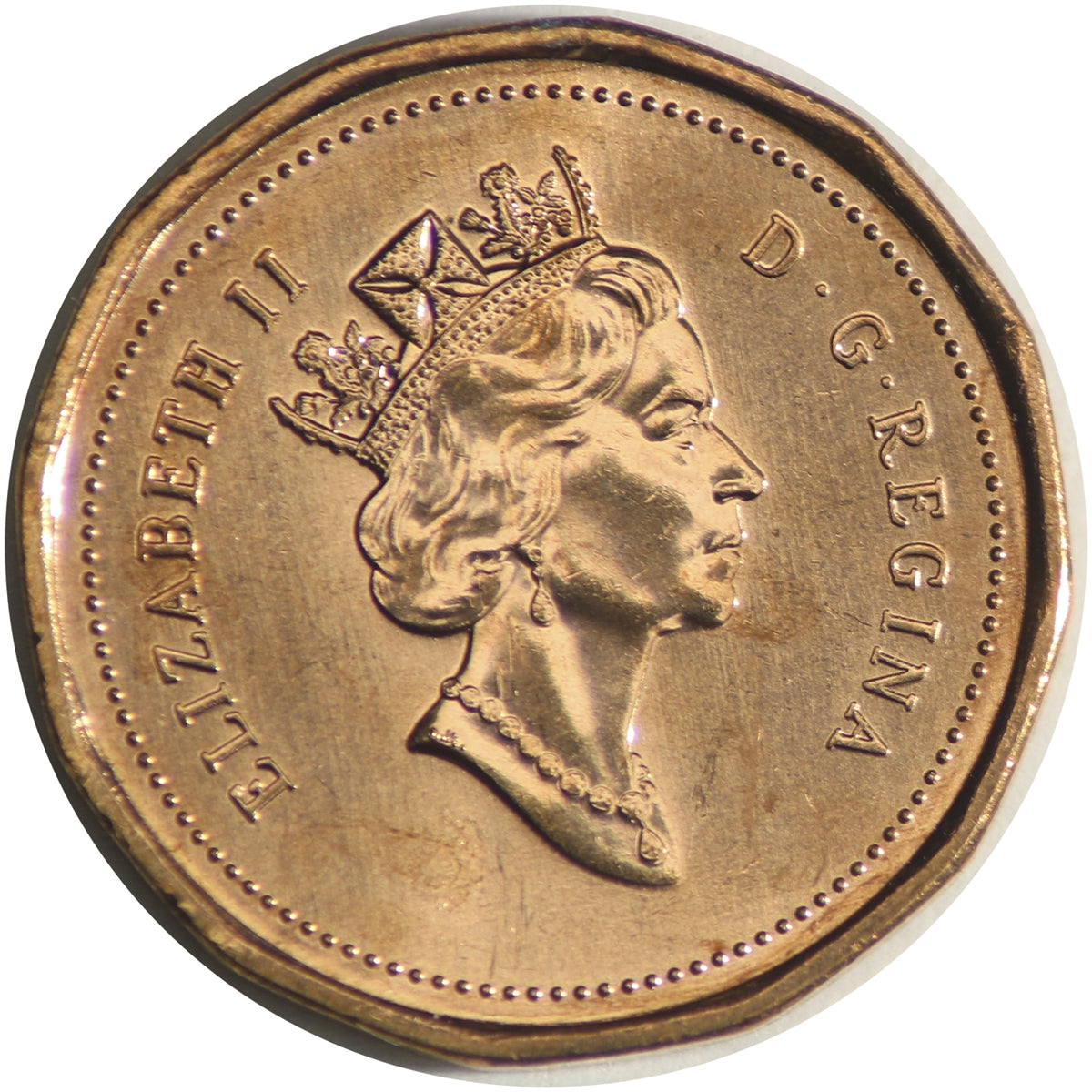 1990 Canada 1-cent Brilliant Uncirculated (MS-63)