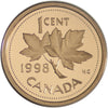 1998 Canada 1-cent Proof
