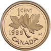 1999 Canada 1-cent Proof