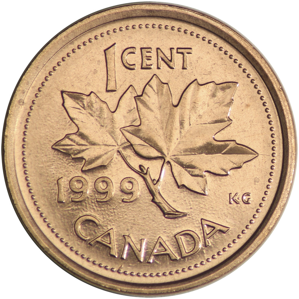 1999 Canada 1-cent Brilliant Uncirculated (MS-63)