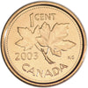 2003P New Effigy Canada 1-cent Brilliant Uncirculated (MS-63)