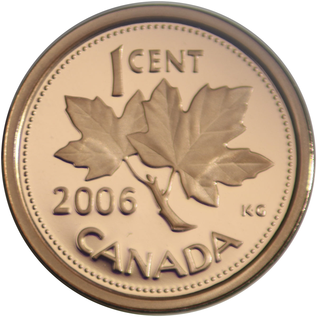 2006 Canada 1-cent Proof