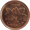 2011 Magnetic Canada 1-cent Brilliant Uncirculated (MS-63)