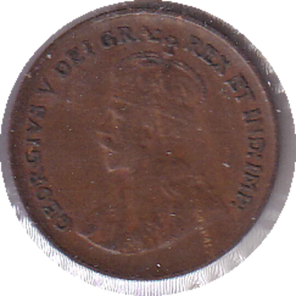1934 Canada 1-cent Circulated