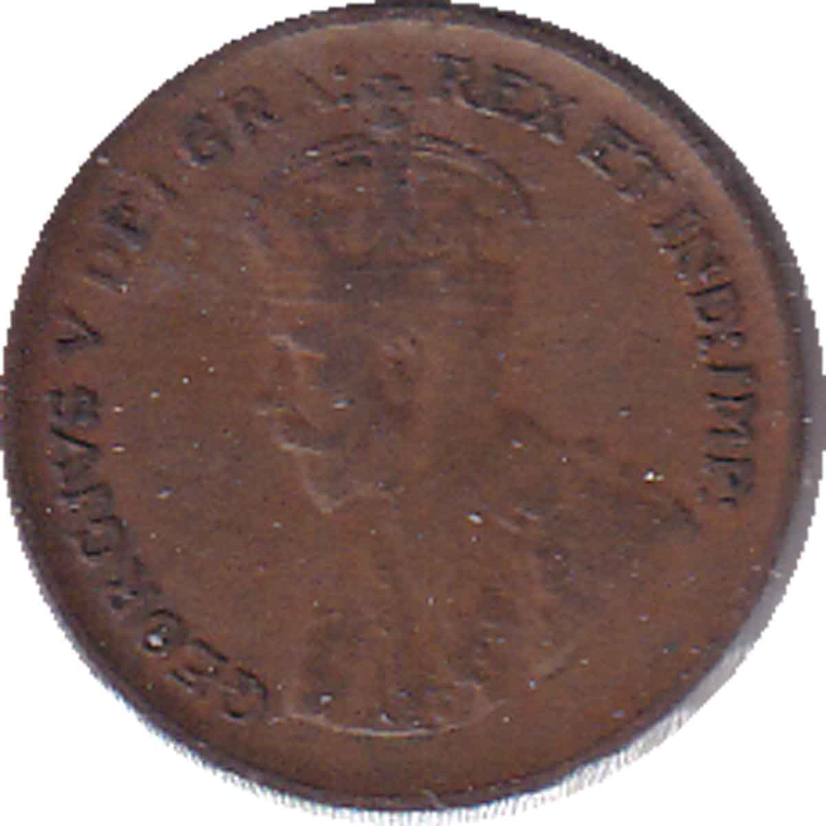 1935 Canada 1-cent Circulated