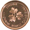 (2006) Test Token Canada 1-cent Proof Like