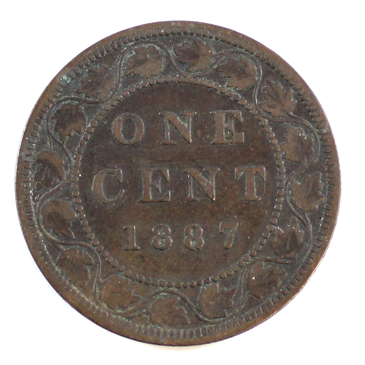 1887 Far 7 Canada 1-cent VG-F (VG-10)