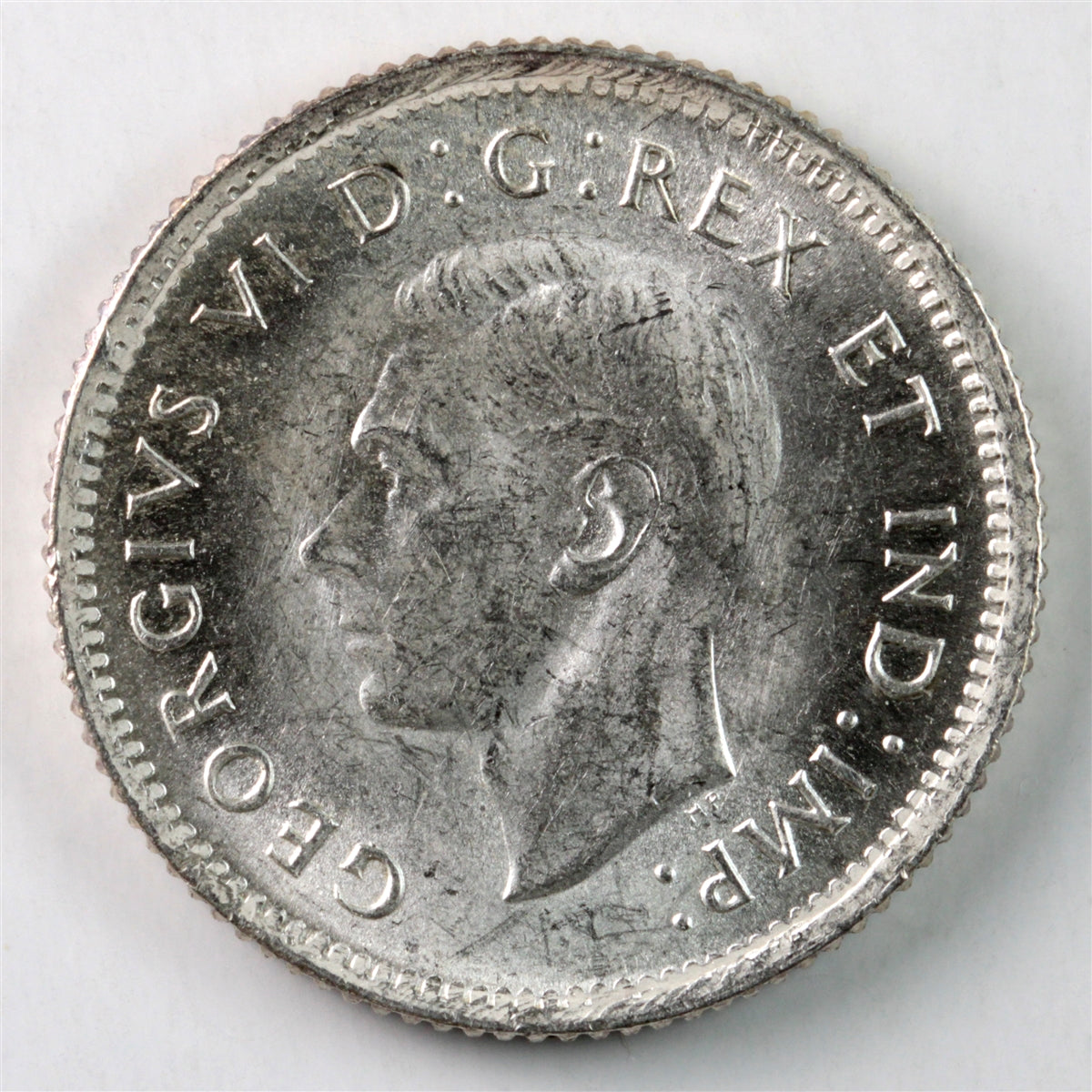 1942 Canada 10-cents Brilliant Uncirculated (MS-63) $