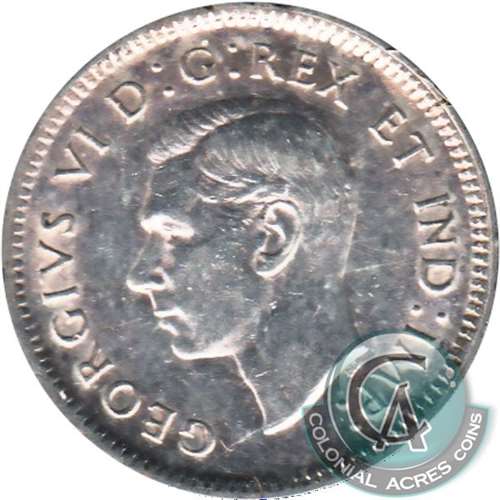 1945 Canada 10-cent VF-EF (VF-30)