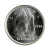 1946 Canada 10-cents Brilliant Uncirculated (MS-63)