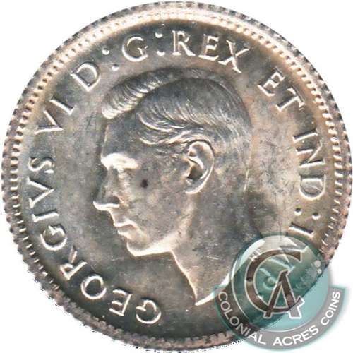 1950 Canada 10-cents UNC+ (MS-62)