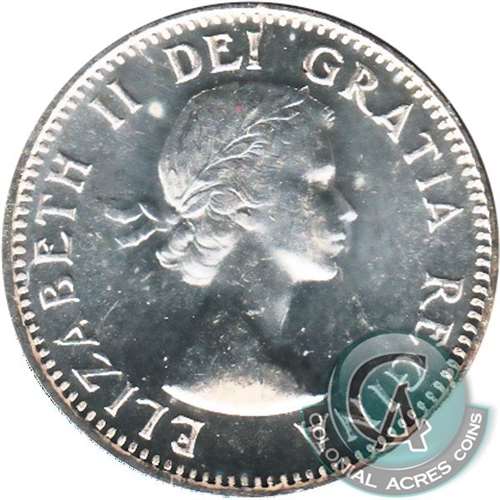 1956 Canada 10-cents Brilliant Uncirculated (MS-63)