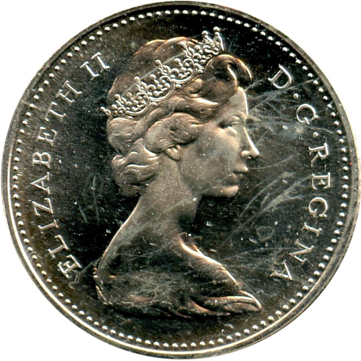 1965 Canada 10-cents Proof Like