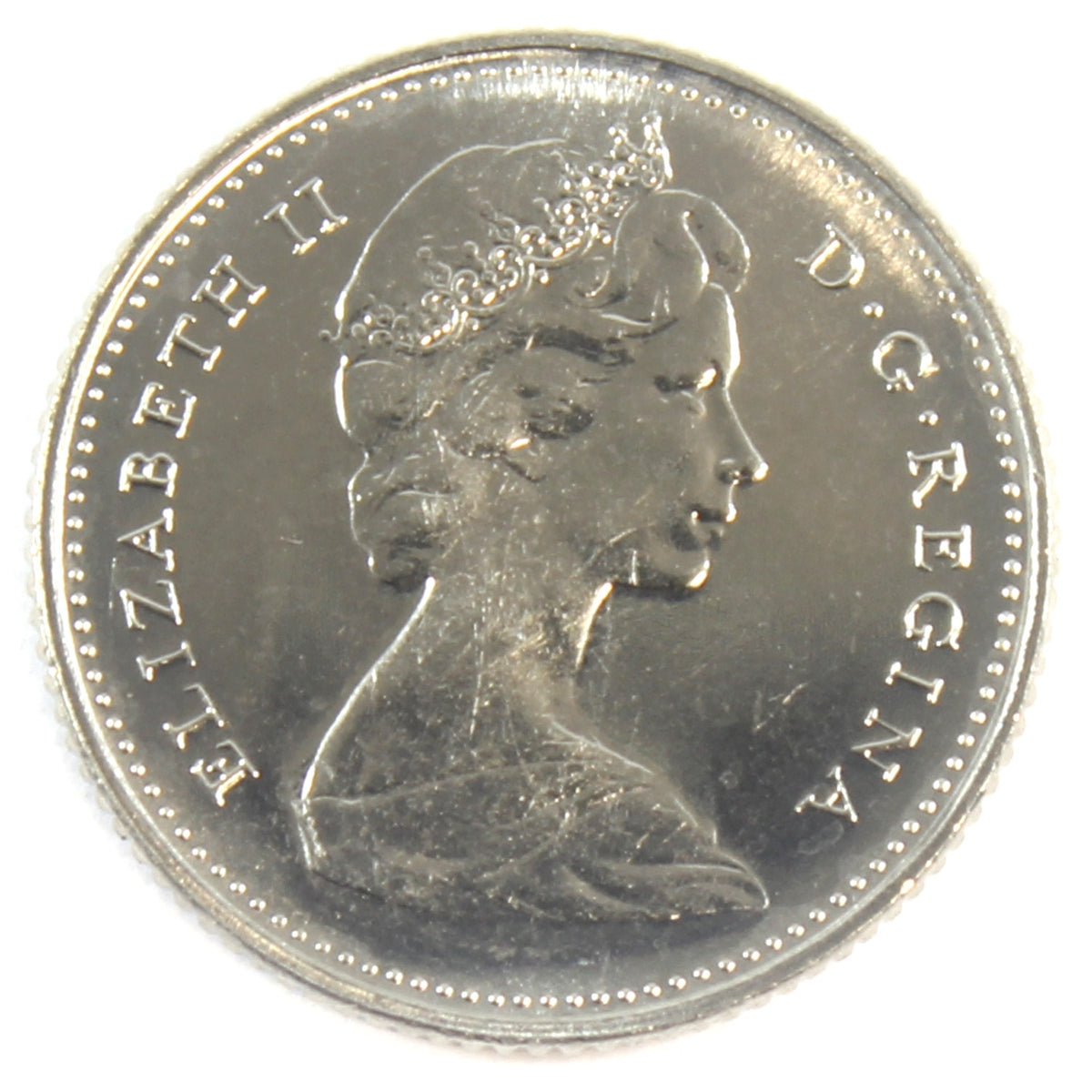 1977 Canada 10-cent Brilliant Uncirculated (MS-63)