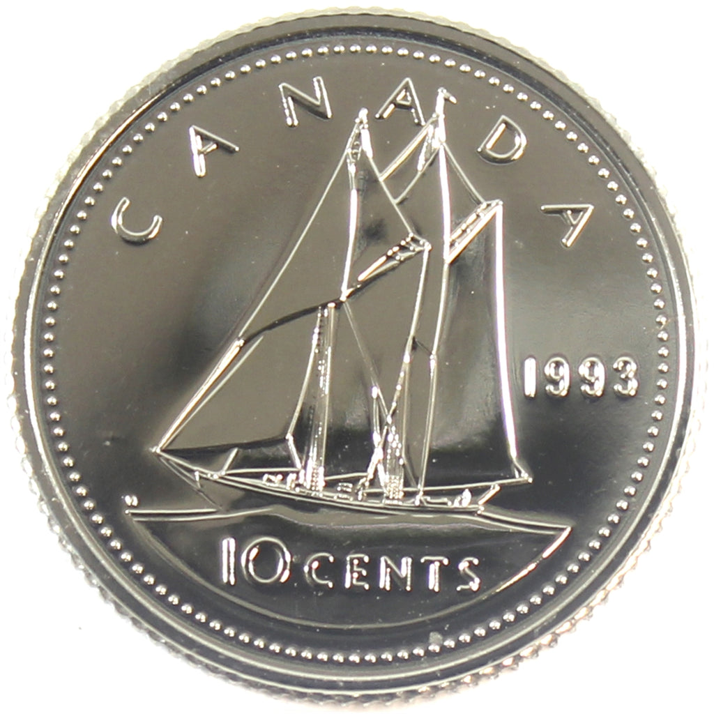 1989 Canada 10-cent Proof Like