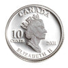 2001 Canada Volunteer 10-cent Silver Proof