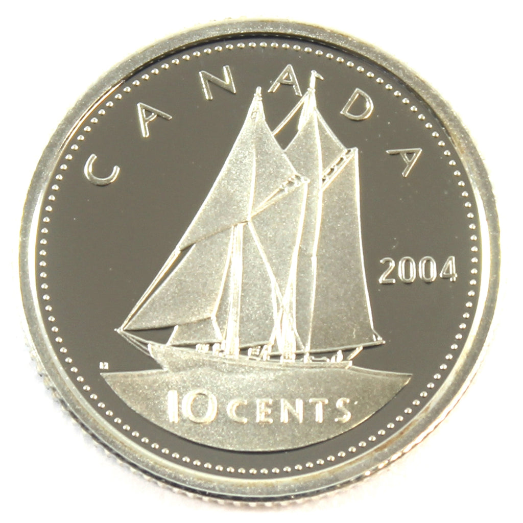 2004 Canada 10-cent Silver Proof