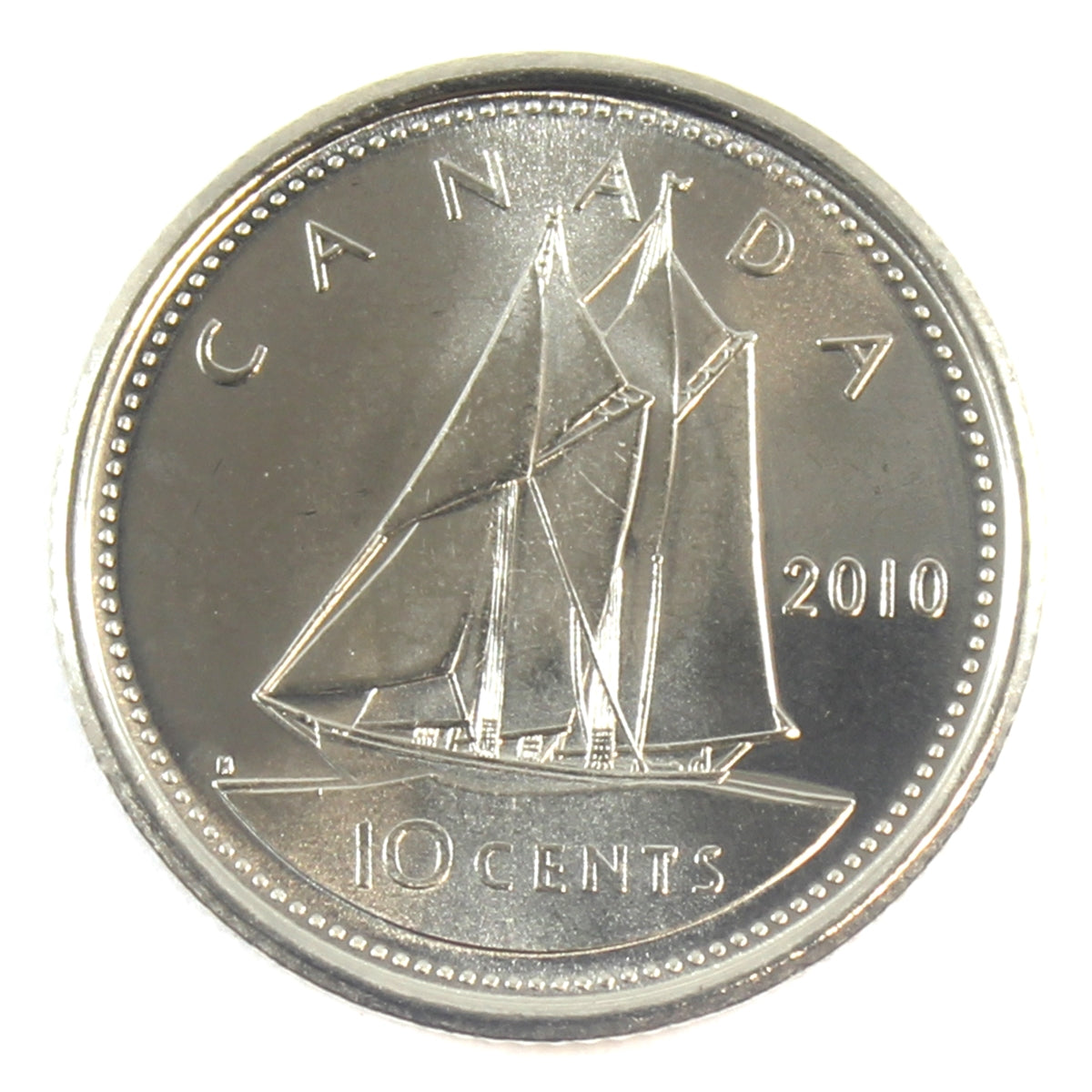 2010 Canada 10-cent Brilliant Uncirculated (MS-63)