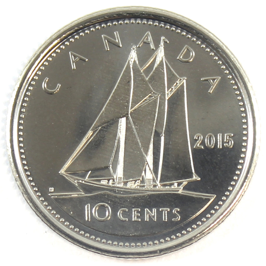 2015 Canada 10-cent Brilliant Uncirculated (MS-63)