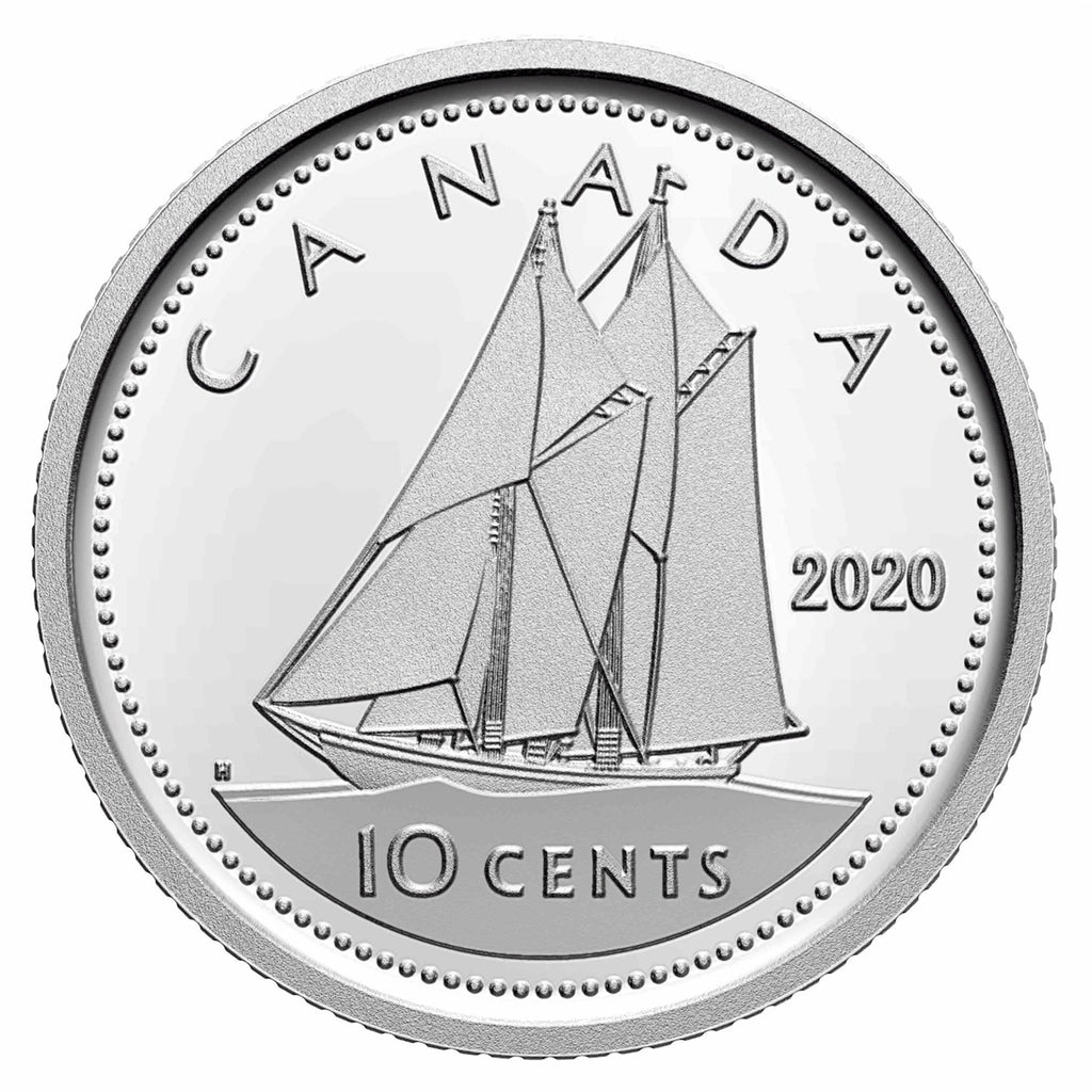 2020 Canada 10-cents Silver Proof (No Tax)