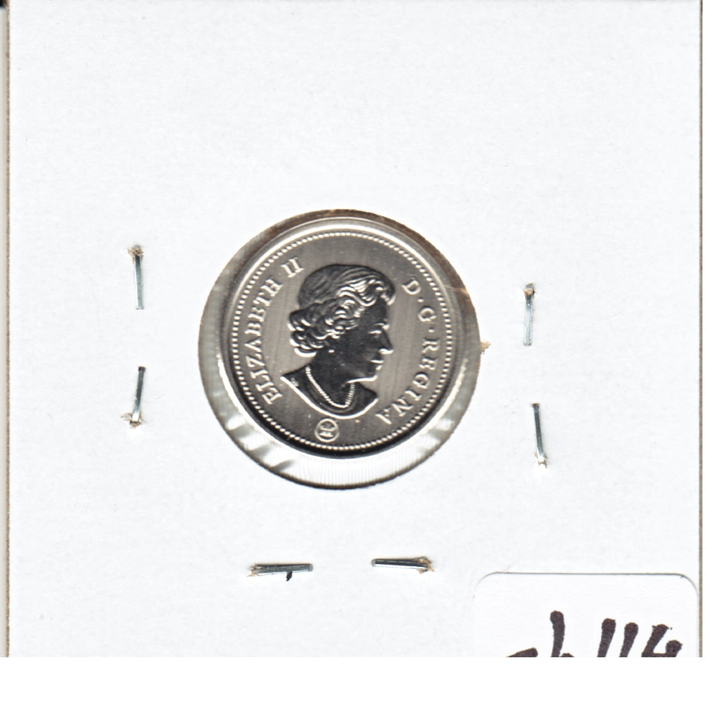 2017 Bluenose Canada 10-cents Specimen