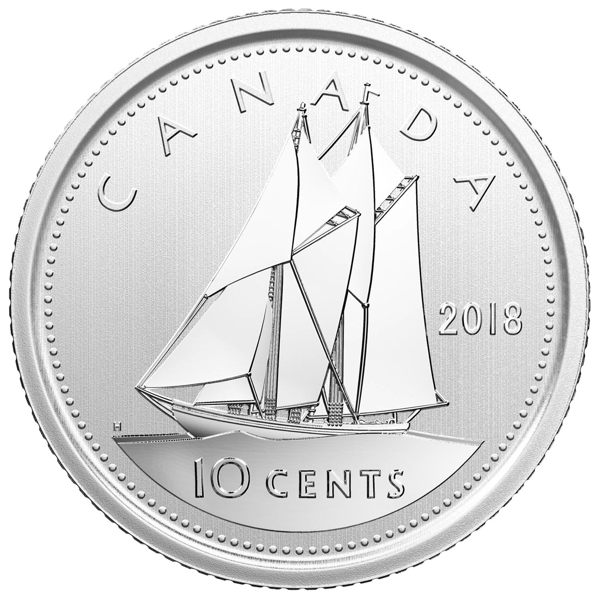 2018 Canada 10-cents Specimen