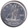 2017 Bluenose Canada 10-cents Brilliant Uncirculated (MS-63)