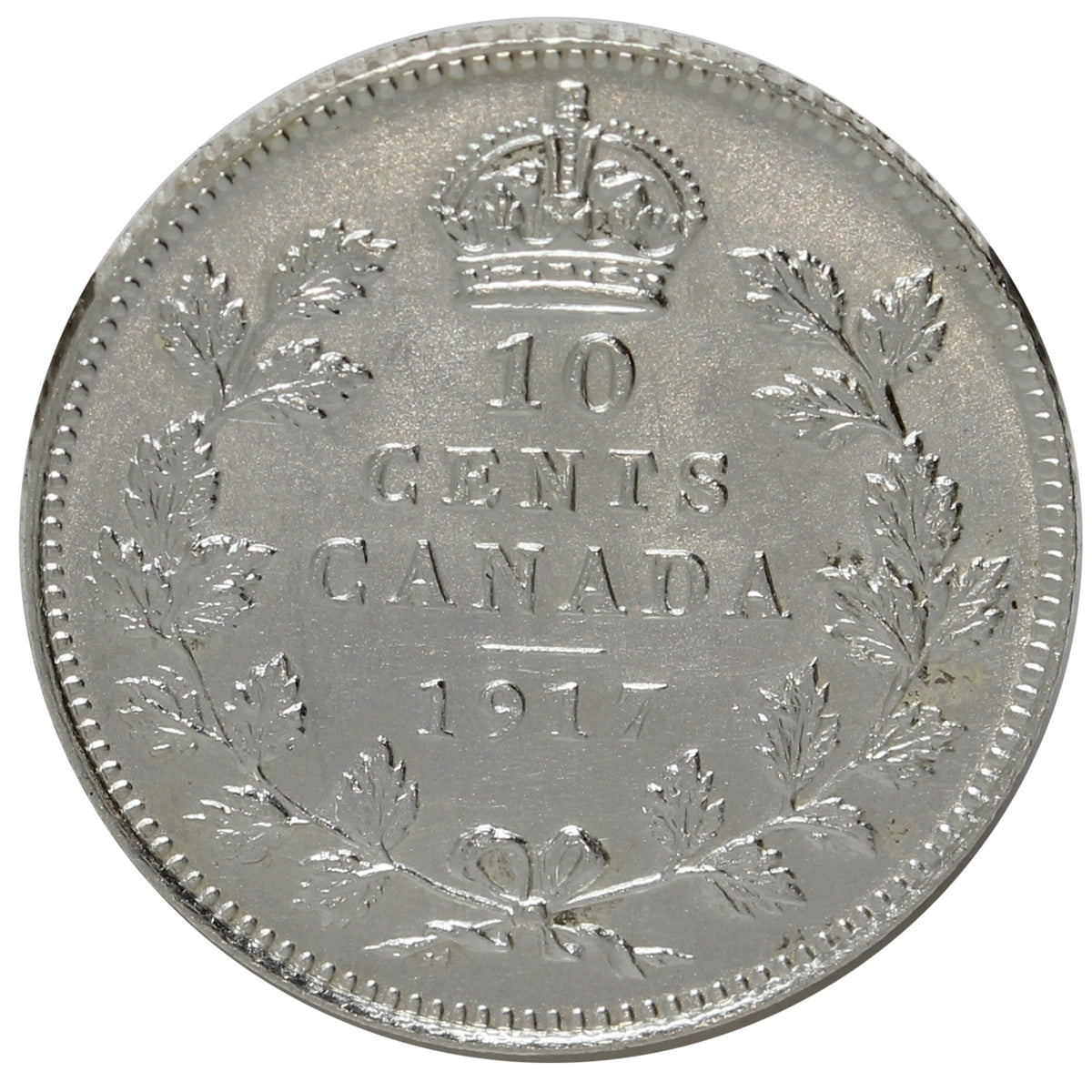 1917 Canada 10-cents UNC+ (MS-62) $