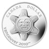 2010 Canada Limited Edition $1 The Sun Proof Sterling Silver Dollar - Toning