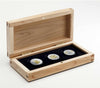 2010 Canada $5 Vancouver Olympic Silver 3-coin Gold Plated Silver Set (No Tax)