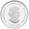 2011 Canada $3 Birthstone Collection - March Fine Silver