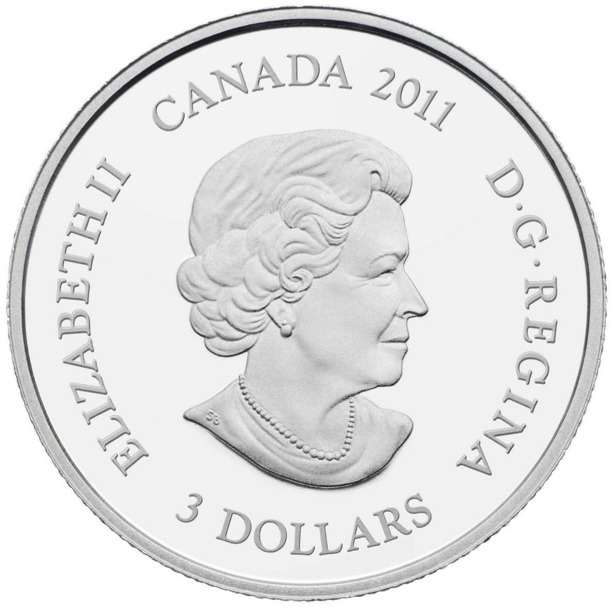 2011 Canada $3 Birthstone Collection - November (Topaz) Fine Silver