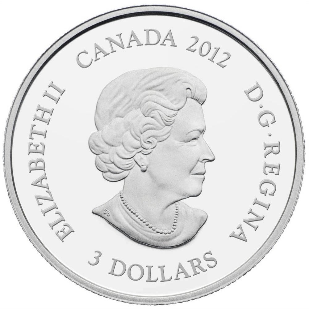 2012 Canada $3 Birthstone Collection - September Fine Silver